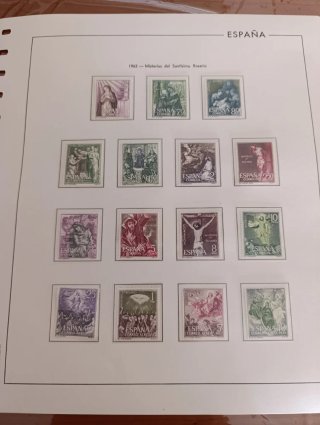 Sellos España 1962 - Escudos Capitales Provincia