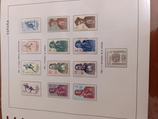 Sellos España 1962 - Escudos Capitales Provincia