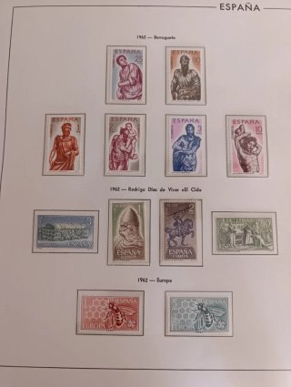 Sellos España 1962 - Escudos Capitales Provincia