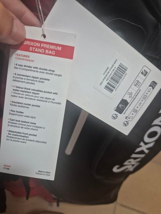 Bolsa de Golf Srixon Premium Roja/Negra
