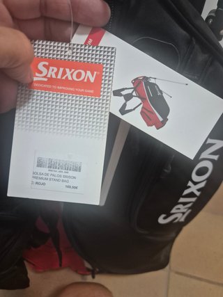 Bolsa de Golf Srixon Premium Roja/Negra