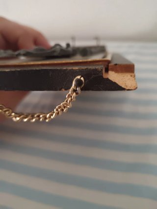 Portachiavi da parete vintage Madonna e Bambino