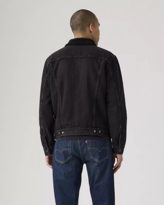 Chaqueta Levi's Negra Borrego