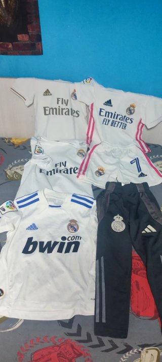 Conjuntos Real Madrid Adidas 3-4 años