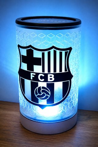 Barcelona - Lámpara LED Personalizada