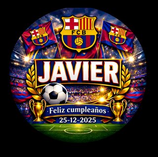 Barcelona - Lámpara LED Personalizada