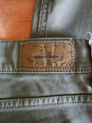 Pantaloni lunghi uomo H&B verde oliva