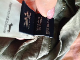 Pantaloni lunghi uomo H&B verde oliva