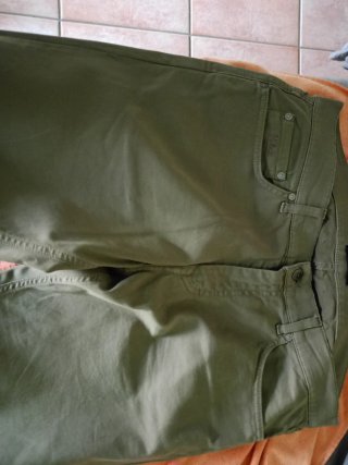Pantaloni lunghi uomo H&B verde oliva