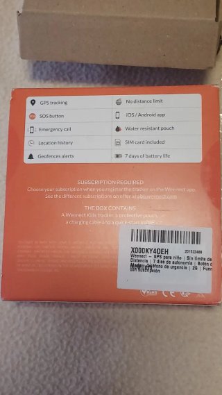 Localizador GPS Weenect para niños y mayores