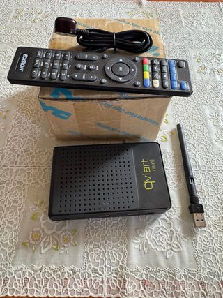 Qviart mini receptor Satélite