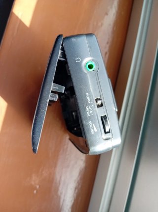 Walkman Sony sin auriculares