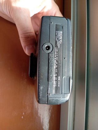 Walkman Sony sin auriculares