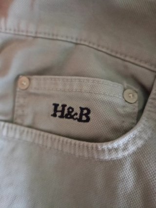 Pantaloni lunghi uomo H&B verde oliva