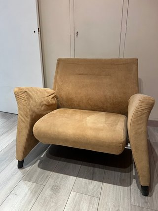 Conjunto PEROBELL sofá 3 plazas + sillón vintage