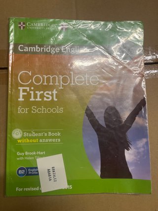 Complete First for Schools Student's Book