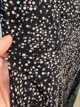 Vestido Pull&Bear estampado floral XS