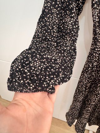 Vestido Pull&Bear estampado floral XS