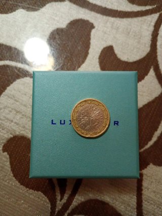 Moneda antigua de Luxemburgo 2000