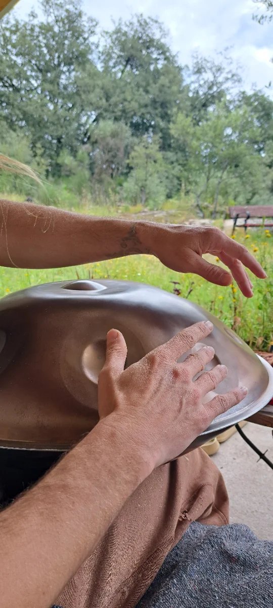 Handpan D kurd 9 notas