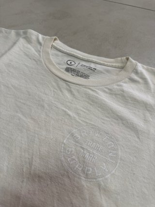 T-shirt Brixton White/white L