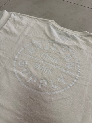 T-shirt Brixton White/white L