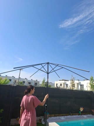 Esqueleto sombrilla grande