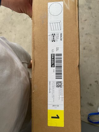 Cómoda sin cajones Ikea blanca