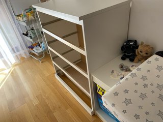 Cómoda sin cajones Ikea blanca