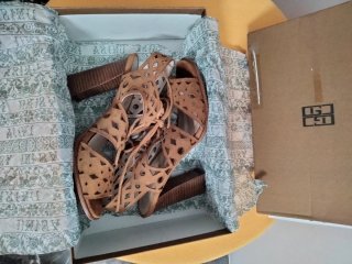 Sandalias Gloria Ortiz Ante Talla 38