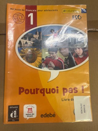 Pourquoi pas ! 1 Libro del alumno  Delf A1