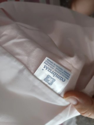 Funda nórdica cuna bordada pajaritos y edredón