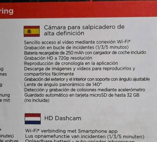 Cámara de coche Motorola