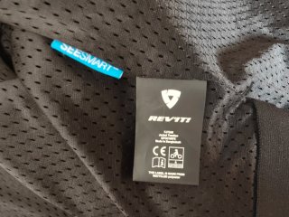 Chaqueta Moto Revit Traction Negra, talla M