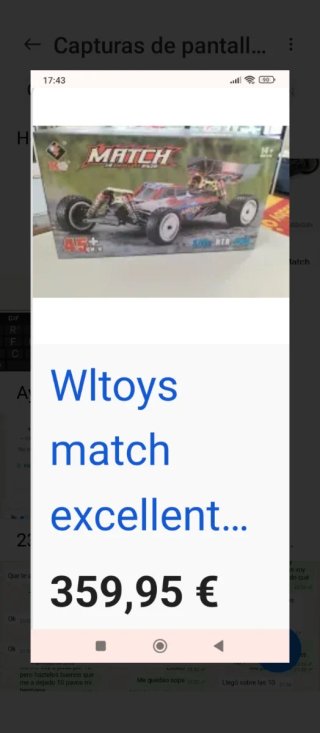 Coche Radio Control Buggy 1/10 4WD