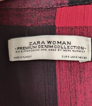 CAMISA ZARA GASA
