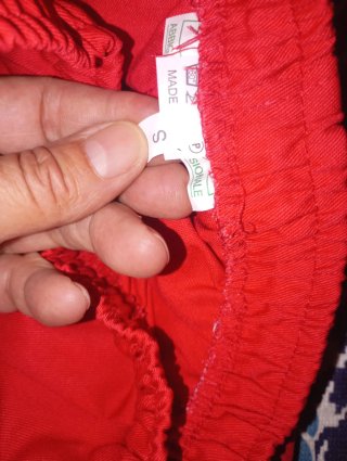 Pantaloni da lavoro rossi