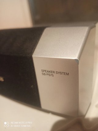 Altavoces Technics Satélite Negro/Plata