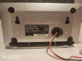Altavoces Technics Satélite Negro/Plata