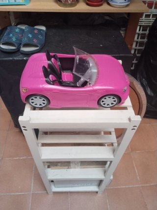 Coche Barbie Rosa