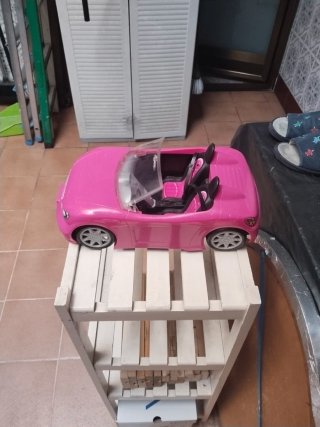 Coche Barbie Rosa