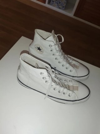 Converse All Star Blancas hombre Talla 42