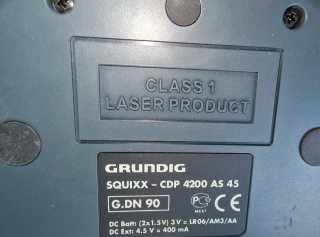 CD Player Grundig Squixx Joggable