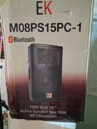 Pareja Altavoces Profesionales EK audio Negros