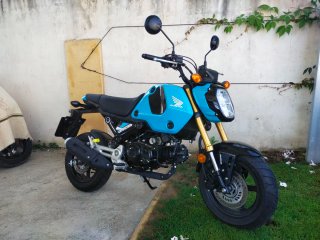Honda MSX 125 Azul Manual