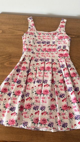 Vestido FB Sister floral skater XS