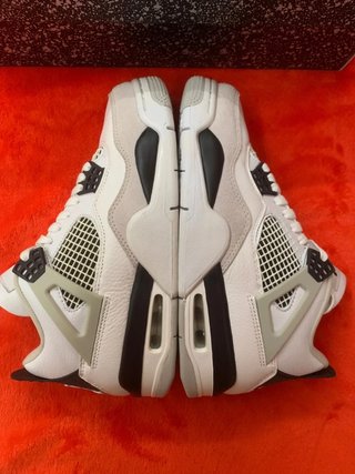 Jordan AJ4 Malla Gris Blanco Talla 43