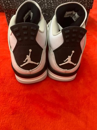 Jordan AJ4 Malla Gris Blanco Talla 43