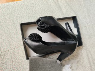 Zapatos Dansi Mujer Talla 36 Negros