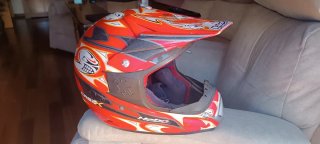Casco Hebo CR92X Motocross/Enduro Rojo